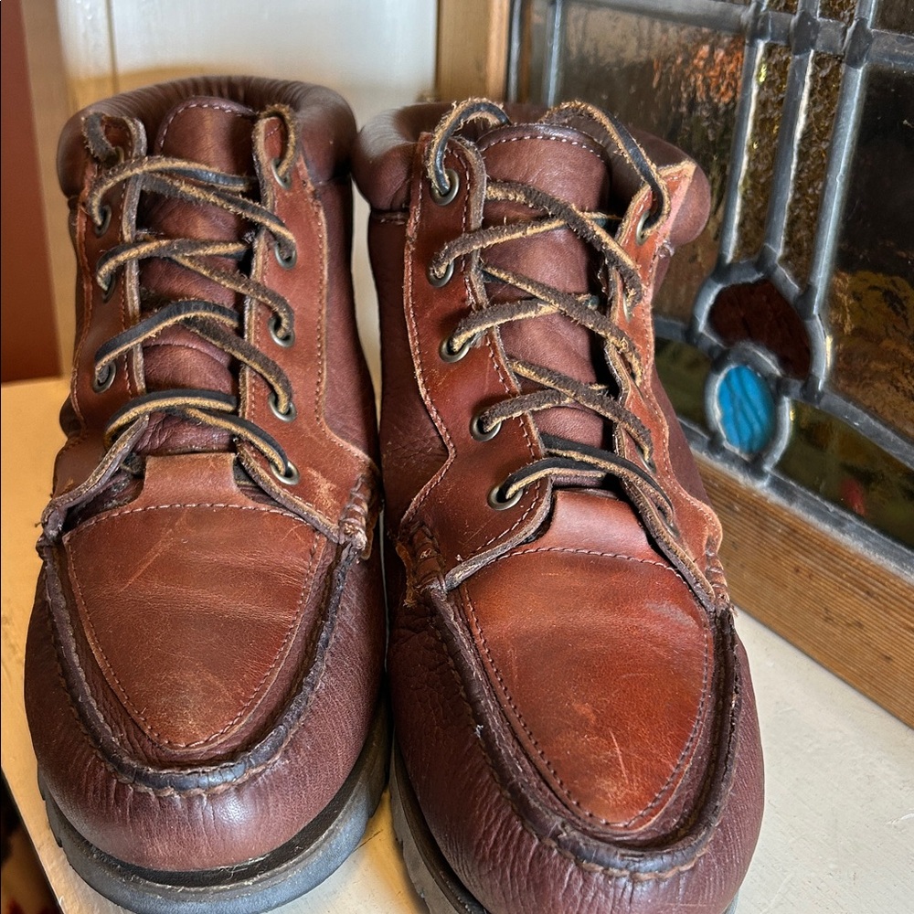Timberland Brown Leather Ankle Boots